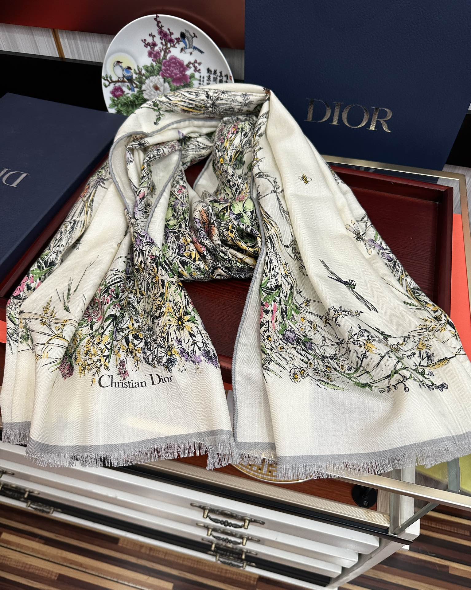 Dior scarf