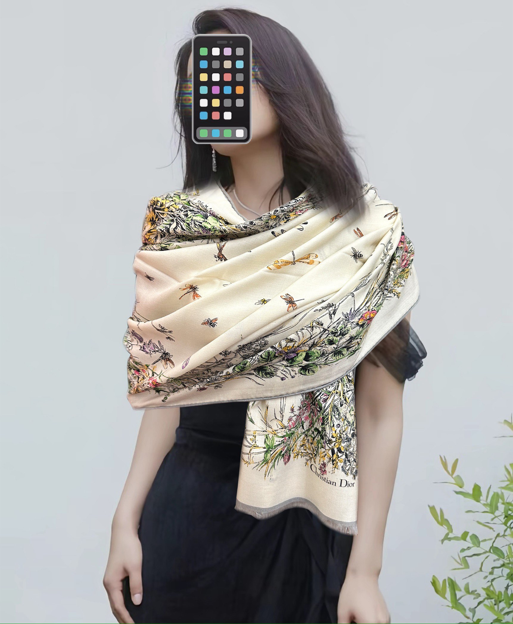 Dior scarf