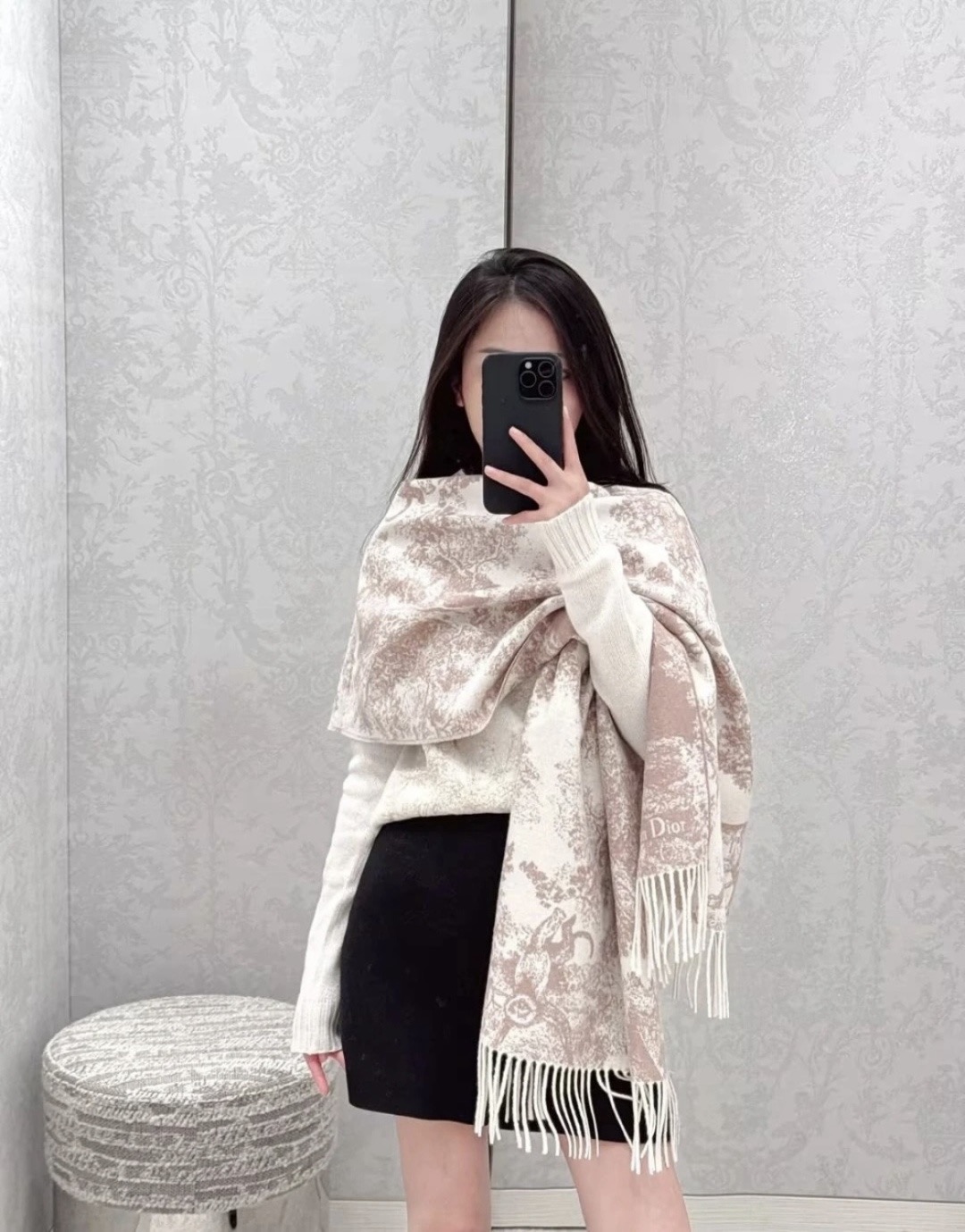 Dior scarf