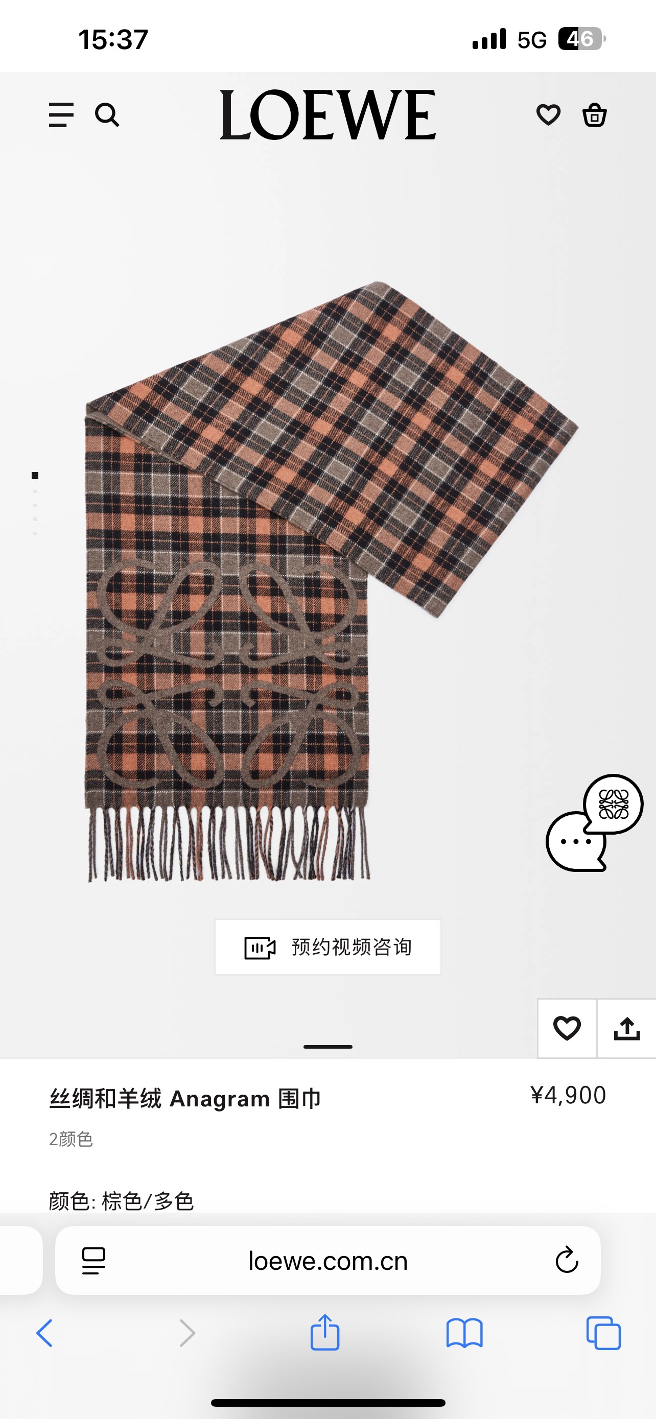 Loewe scarf