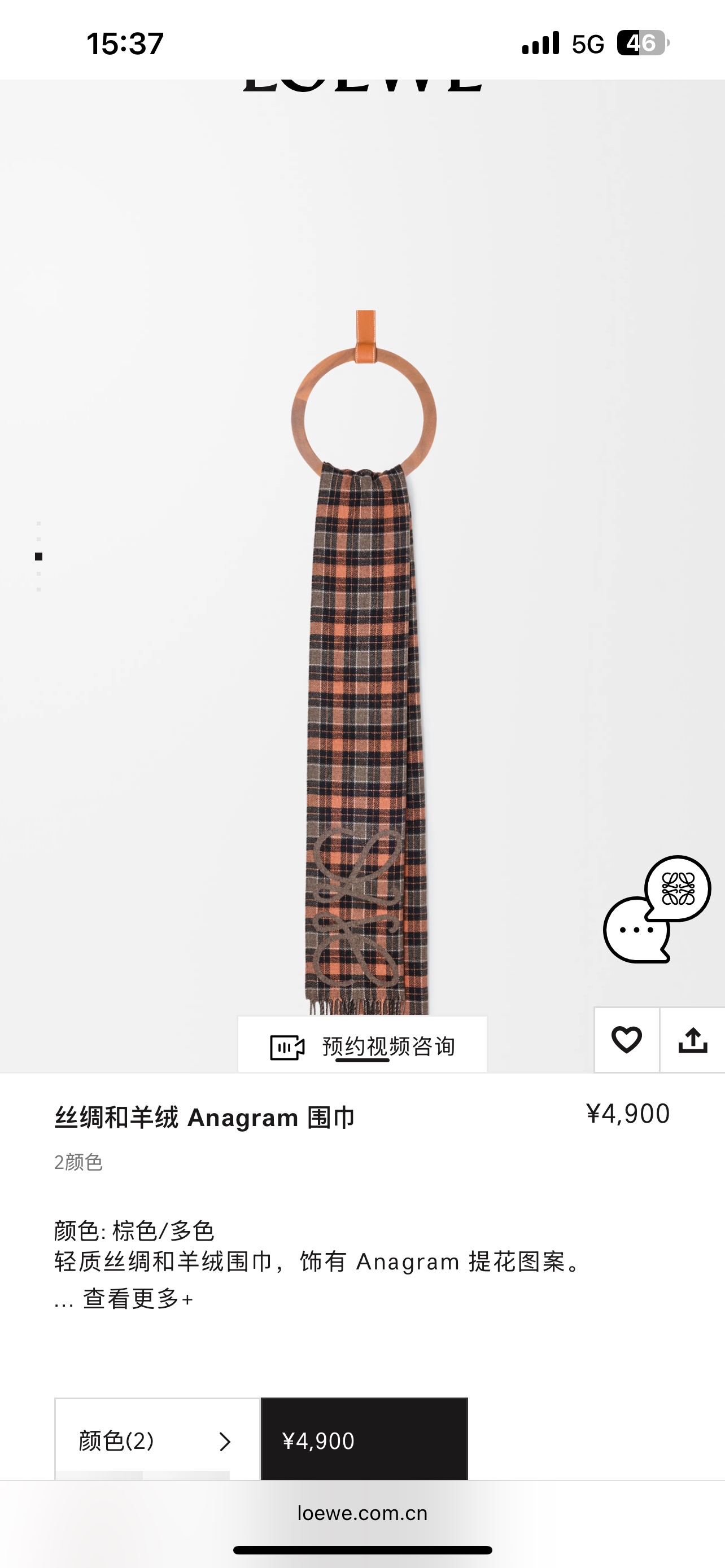 Loewe scarf