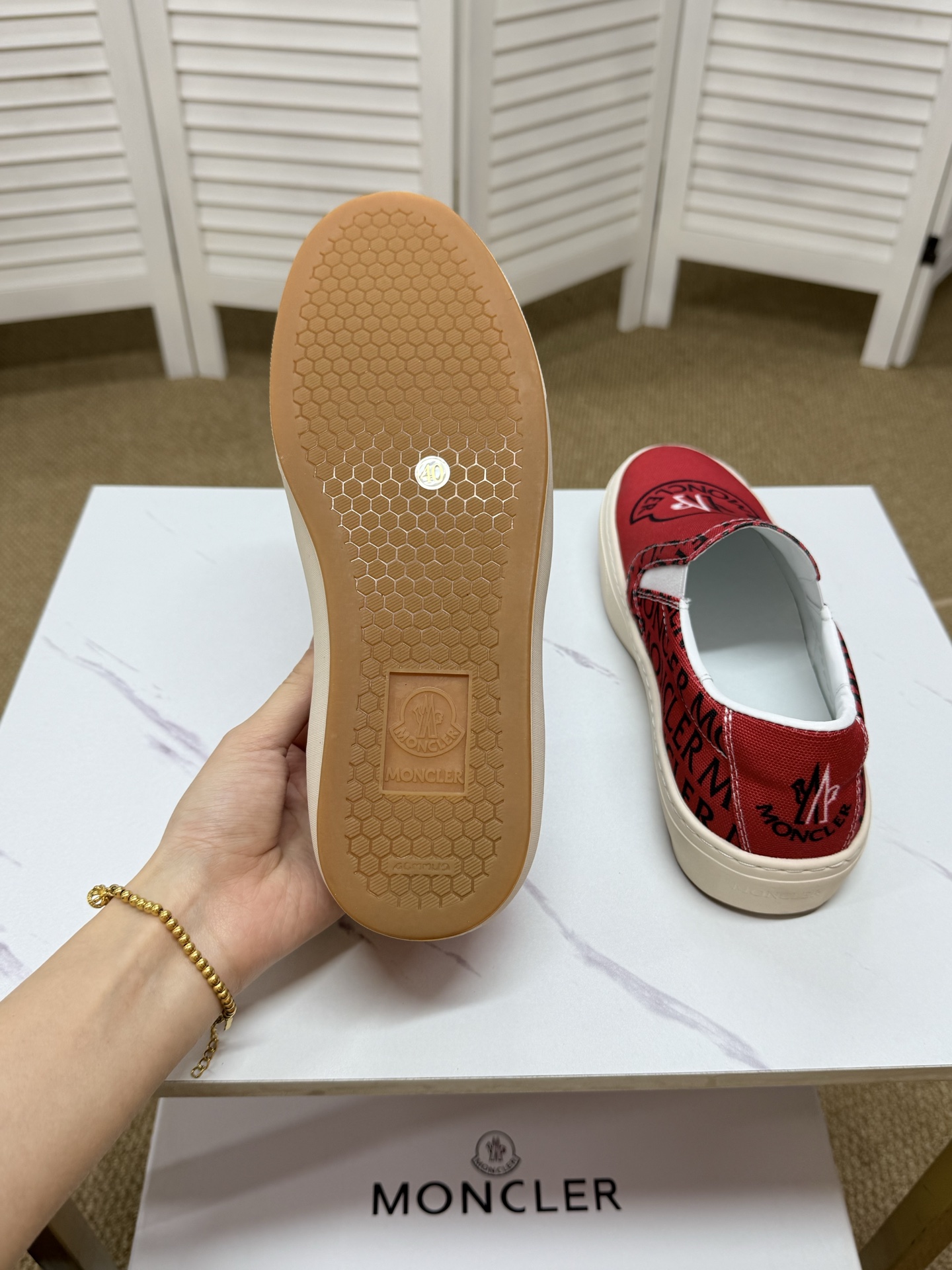 Moncler shoe