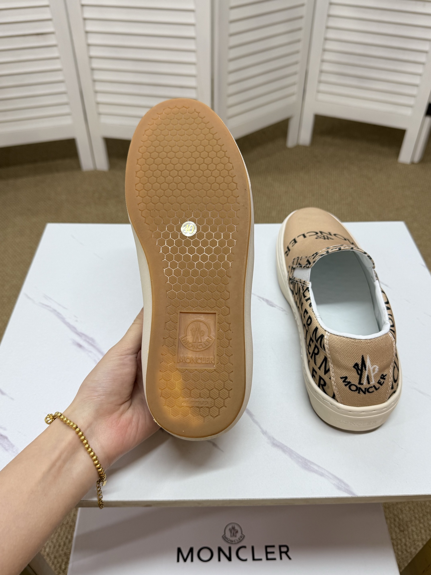 Moncler shoe