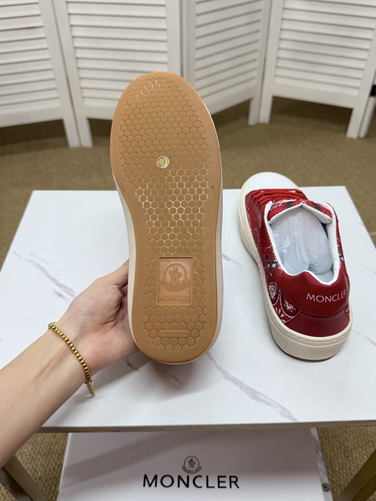 Moncler shoe