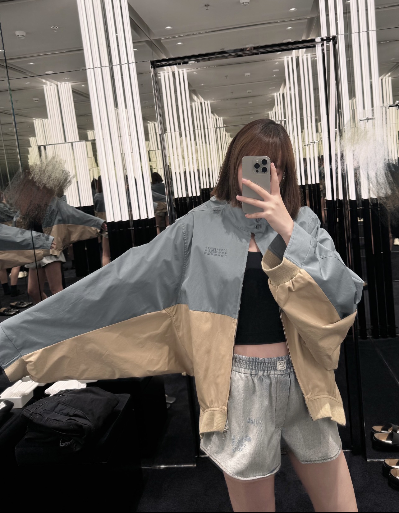 shorts woman