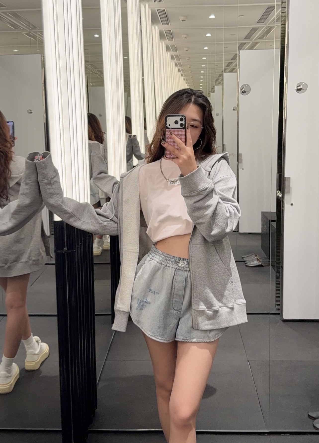 shorts woman