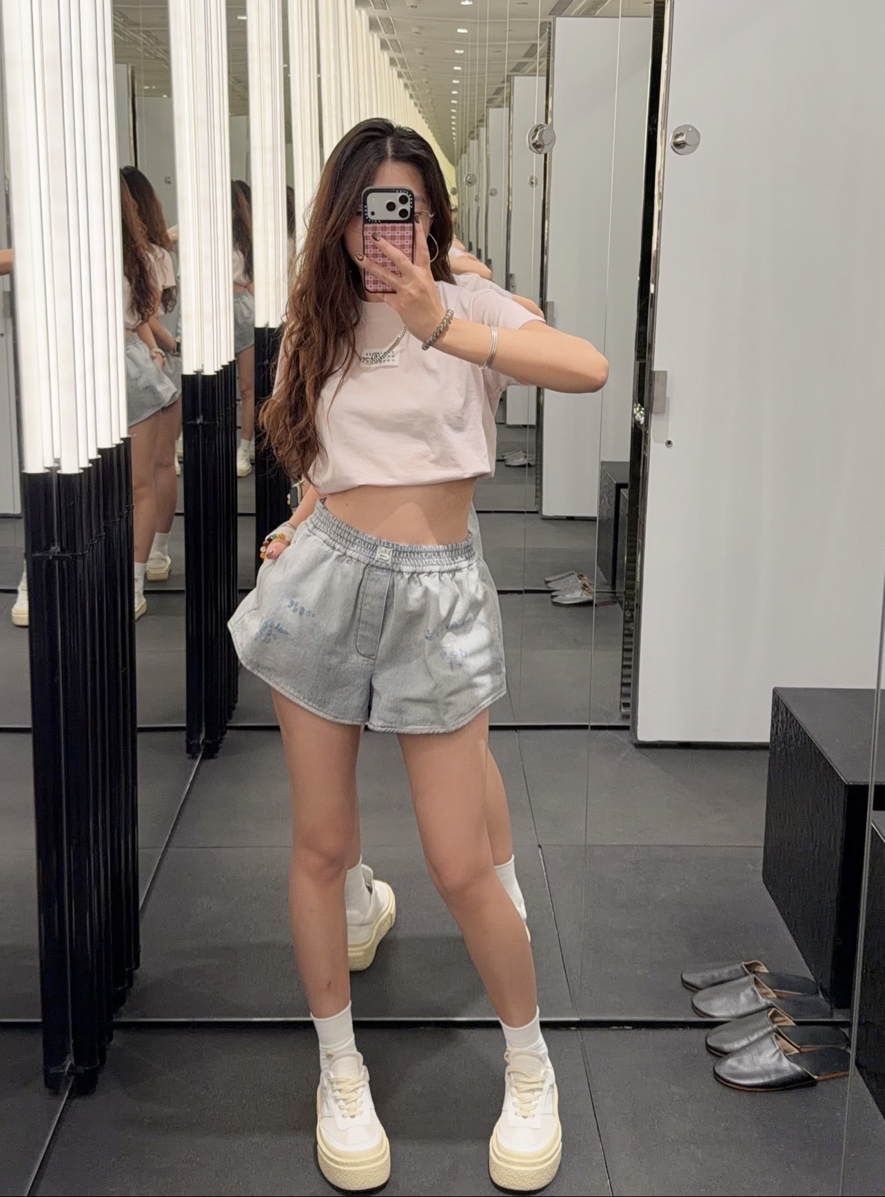 shorts woman