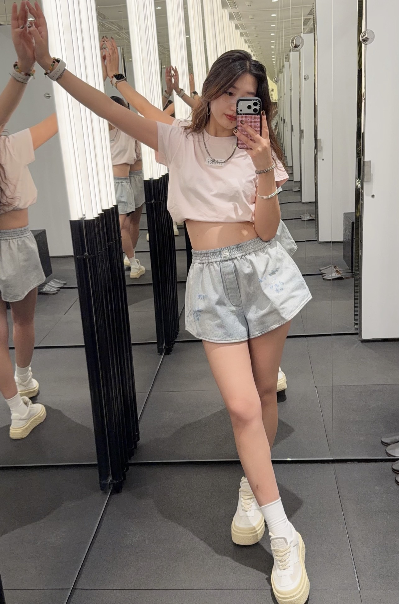 shorts woman