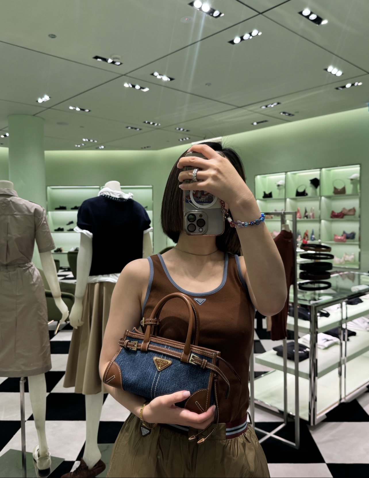 shorts woman
