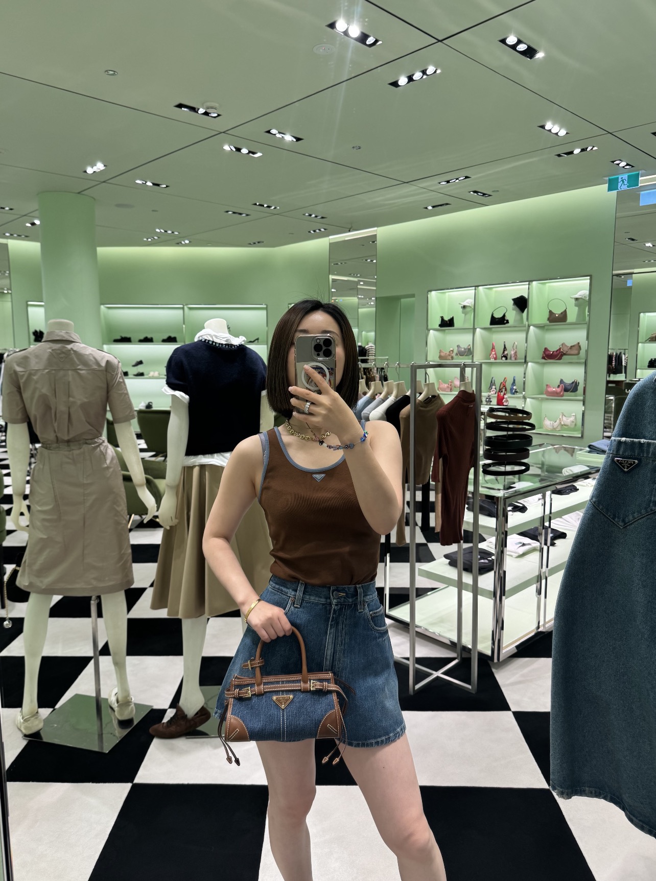 shorts woman