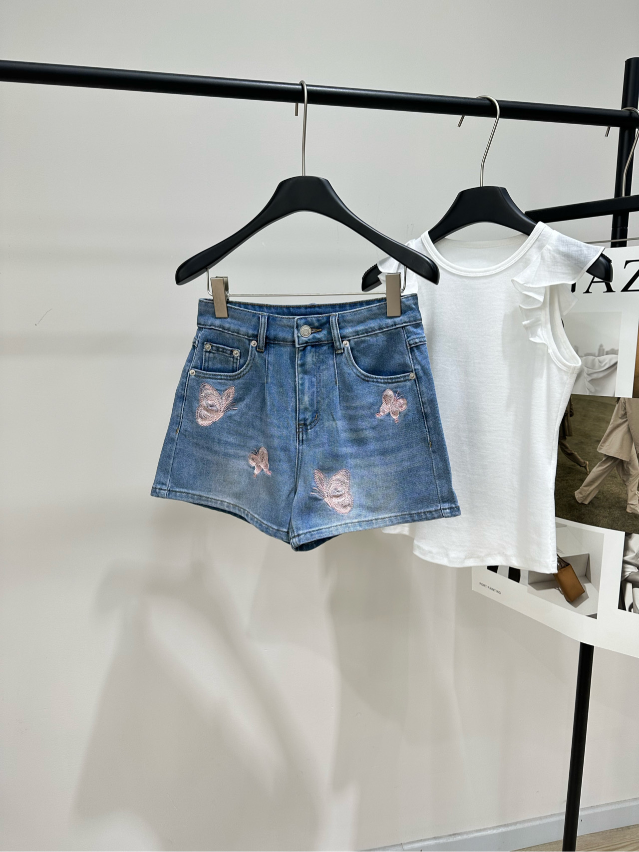 shorts woman