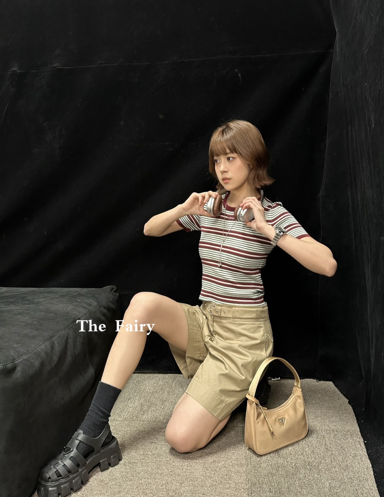 shorts woman
