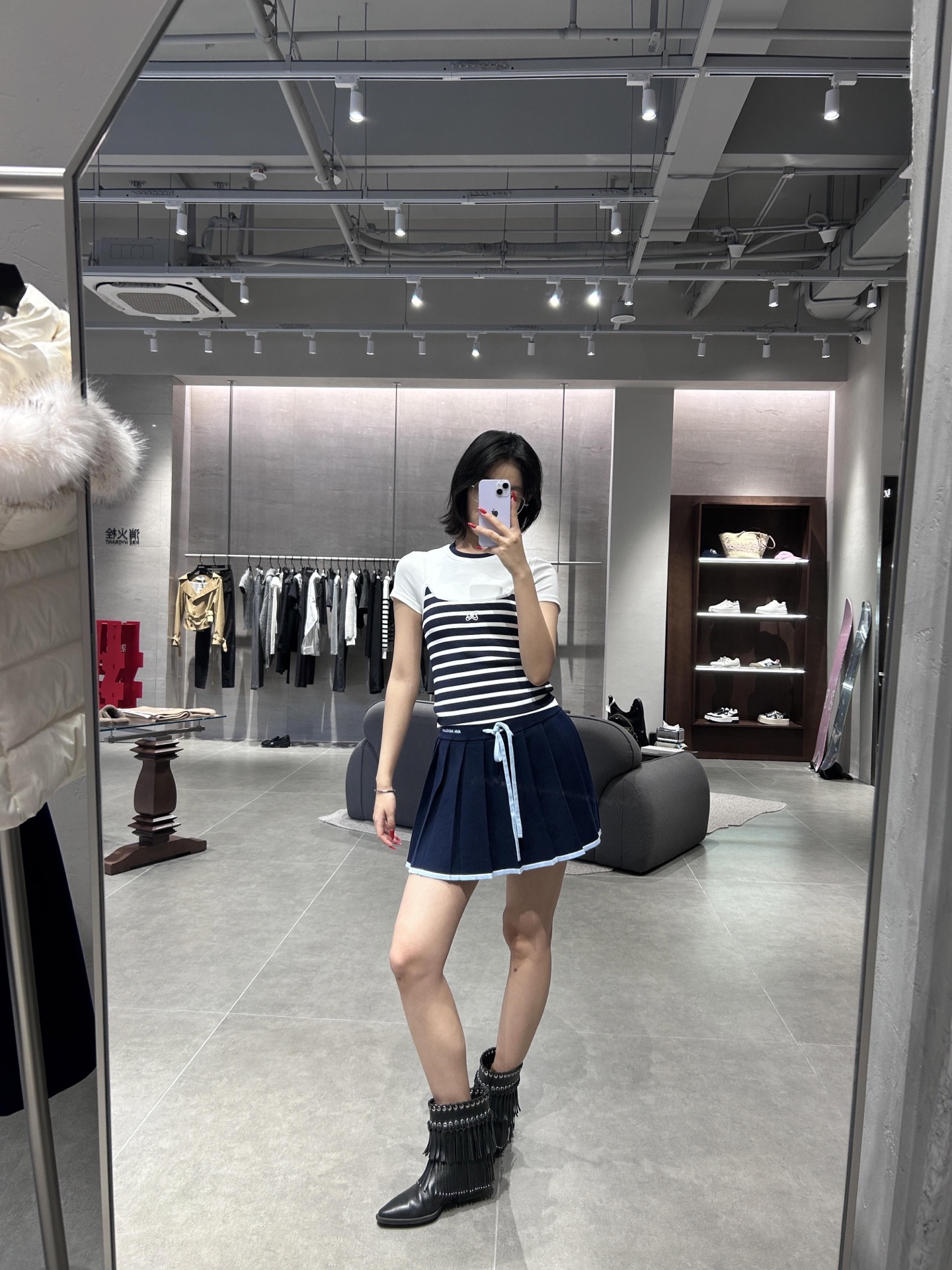 shorts woman