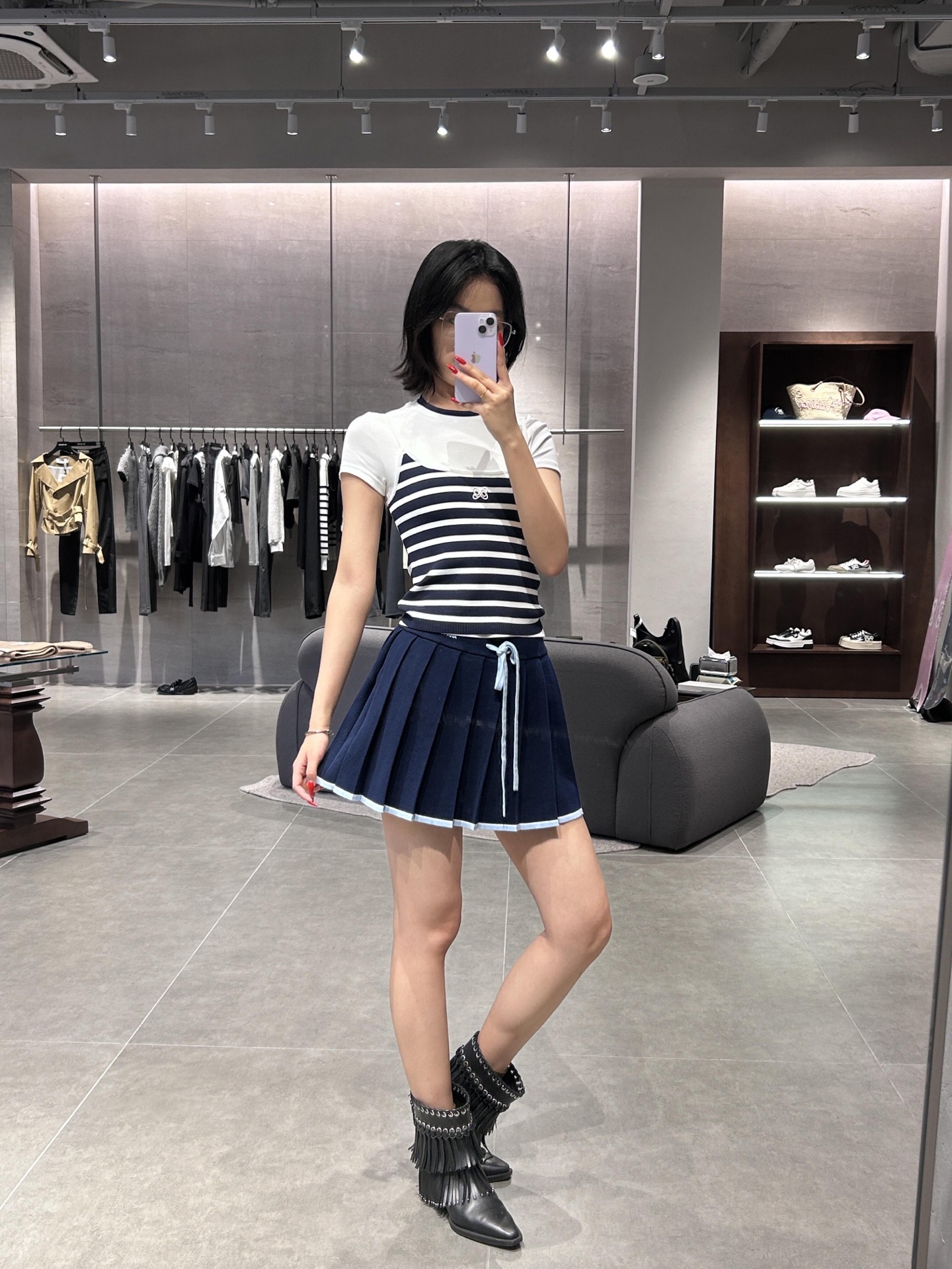 shorts woman